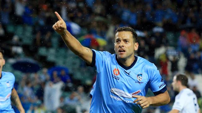 Sydney FC have secured the A-League Premiers’ Plate with three rounds remaining. pic Mark Evans