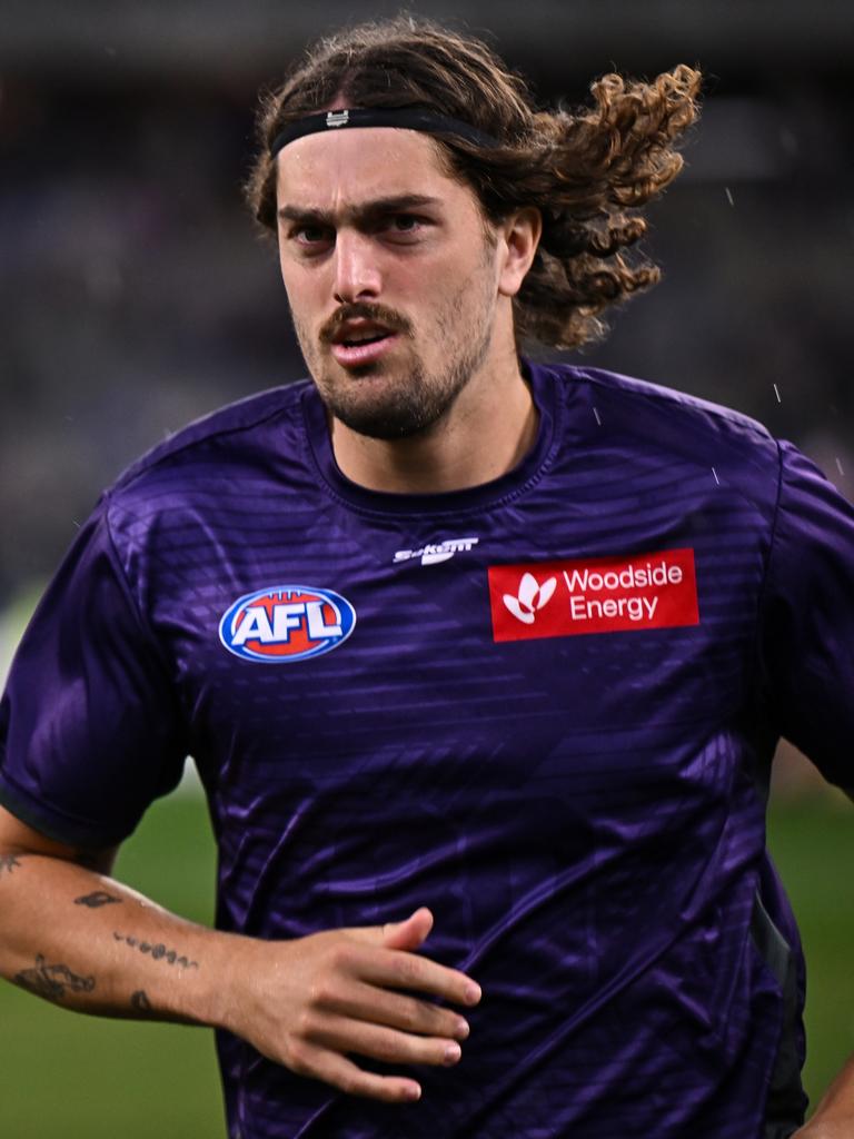 Jackson finished ninth in the Dockers count. (Photo by Daniel Carson/AFL Photos via Getty Images)