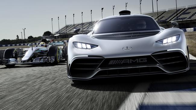 The Mercedes Project One shares its engine with a Formula One race car. Picture: Supplied.