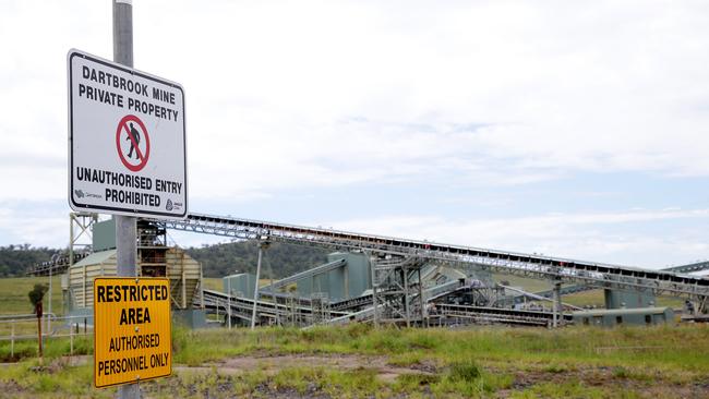 Dartbook Coal, near Muswellbrook in the Upper Hunter, has been given approval by the NSW independent Planning Commission to reopen. Picture by Peter Lorimer.