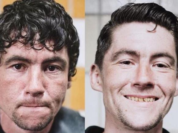 Hairdresser gives the homeless free haircuts