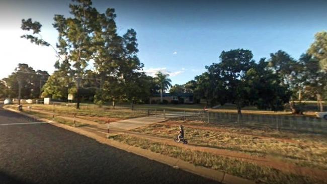 Police are patrolling the streets after two boys were allegedly seen fleeing from a fire at Moranbah East State School. Picture: Google Maps