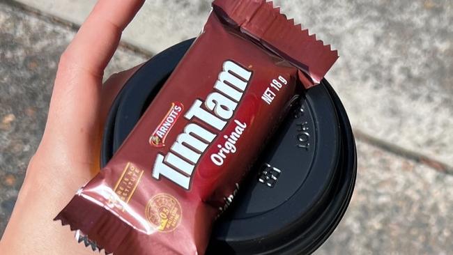 Brand new TimTam Deluxe flavour hits the shelves. Picture: Instagram