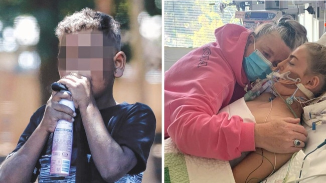 The Chroming Challenge: Inhaling fumes from aerosol products to achieve a high has tragically led to multiple fatalities among teenagers globally. In Australia, 13-year-old Esra Haynes died in March 2023 after inhaling chemicals from a deodorant can during a sleepover. Her parents, Paul and Andrea, have since campaigned for stricter social media regulations. Picture: Supplied