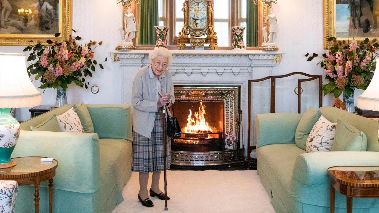 The Queen waits to meet new Conservative Party leader and Britain's Prime Minister-elect Liz Truss at Balmoral Castle on September 6. Picture: Jane Barlow/AFP