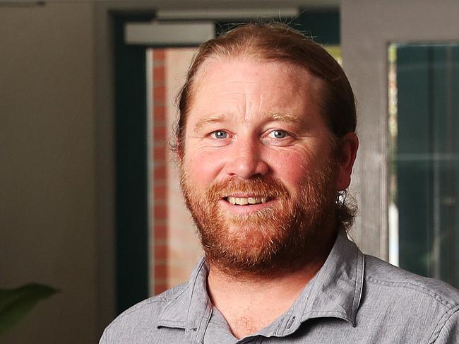 David Titherley digital technologies teacher at Waimea Heights Primary School in Sandy Bay Tasmania.  Australia's Best Teachers feature.  Picture: Nikki Davis-Jones
