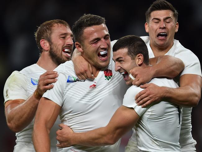 Moments like these were few and far between for Sam Burgess and England.