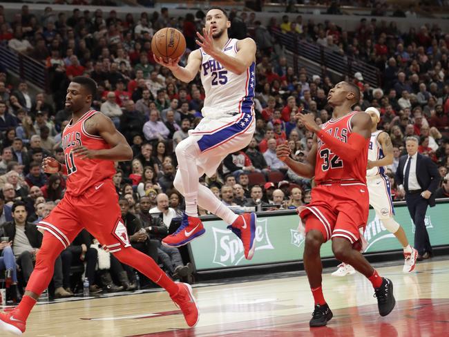 Simmons has gone about breaking records since starting in the NBA. Pic: AP