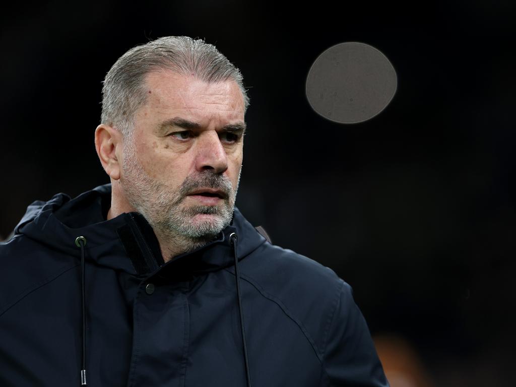 Toi\tenham manager Ange Postecoglou is intent on guiding Spurs to a Premier League win over Brentford. Picture: Mark Thompson/Getty Images