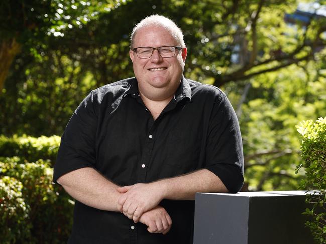 New morning show host Mark Levy. Picture: Richard Dobson