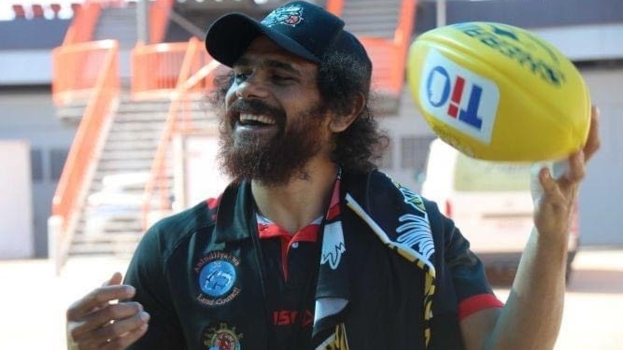 Cyril Rioli is happy and enjoying life in Darwin. Picture: Supplied