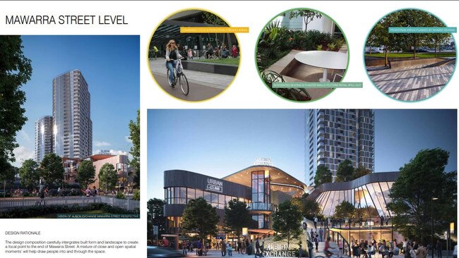 Part of the unapproved development application lodged by Geon Property for the Albion Exchange development at Albion. See the entire application at Brisbane City Council’s PD Online portal at https://pdonline.brisbane.qld.gov.au/masterplan and search for application number A005013244.