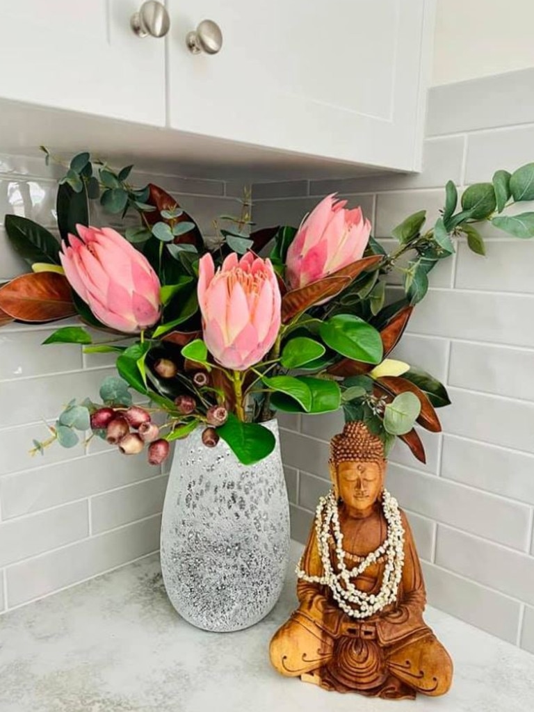 Shoppers have been sharing their flower arrangements using the Bunnings range. Picture: Bunnings Mums Australia/Facebook.