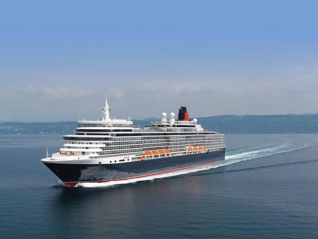 Cunard ship Queen Elizabeth. Picture: Supplied