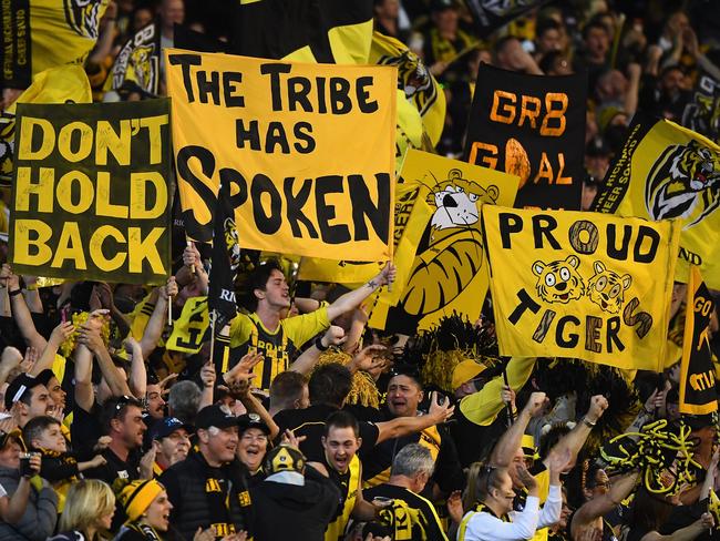 Thousands of fans from both competing Grand Final clubs will miss out on tickets. Picture: Quinn Rooney/Getty Images