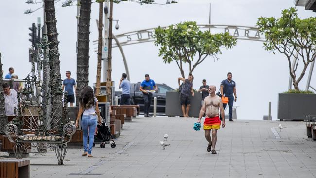 Cavill Mall in Surfers Paradise. Picture: Jerad Williams.