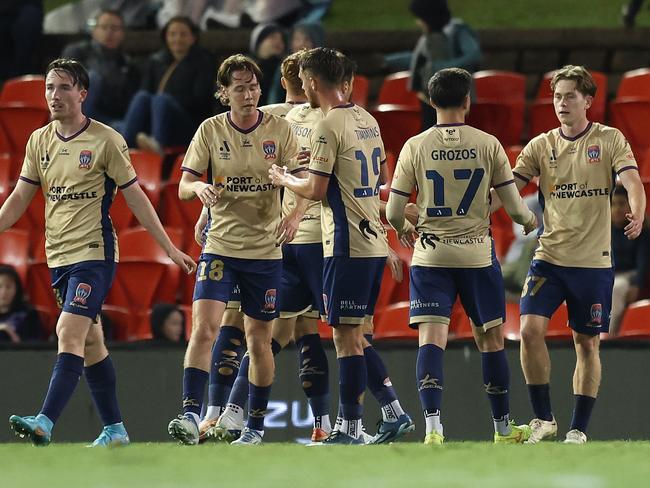 The future of the Newcastle Jets has been revealed. Photo: Scott Gardiner/Getty Images