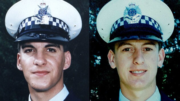 Police officers Damian Eyre and Steven Tynan, murdered in Walsh St, South Yarra.