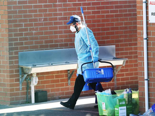 Deep cleaning has been carried out at Lake Munmorah Public School. Picture: Peter Lorimer