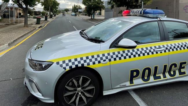 A South Australian Police vehicle.