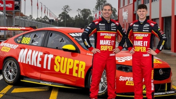 Declan Fraser and Craig Lowndes ahead of the Bathurst 1000