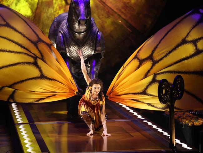 Australian Helena Merten is among the stars of Luzia. Picture: Brendan Beckett