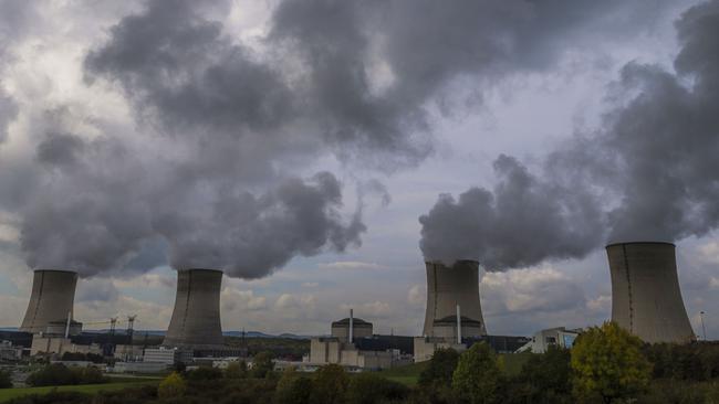 The nuclear power plant of Cattenom in eastern France