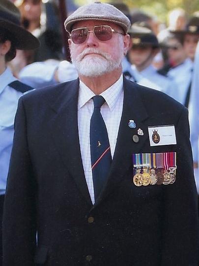 Black Saturday survivor Peter Crook.