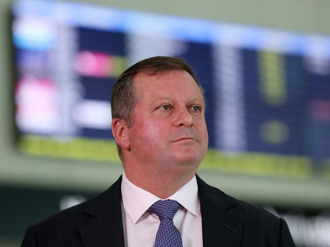 Brisbane Airport CEO Gert Jan De Graaff at the Brisbane International Airport. Picture: Tara Croser.