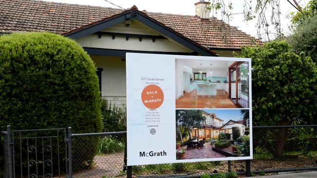 The analysis from the Parliamentary Library reported Labor’s 2019 election policy to wind back negative gearing and capital gains tax benefit would free up 774,955 homes for prospective owner-occupiers. Picture: NewsWire/ Andrew Henshaw