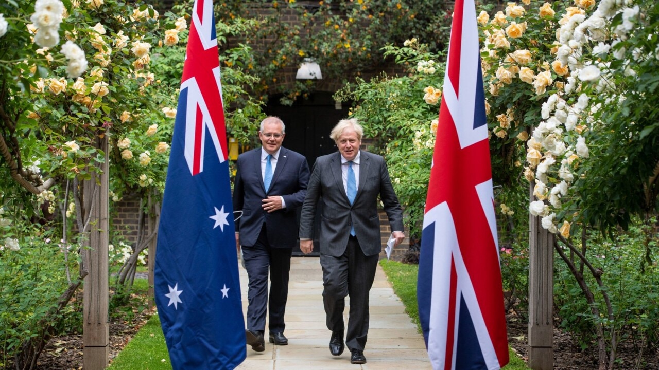 Cricket diplomacy between Morrison, Johnson