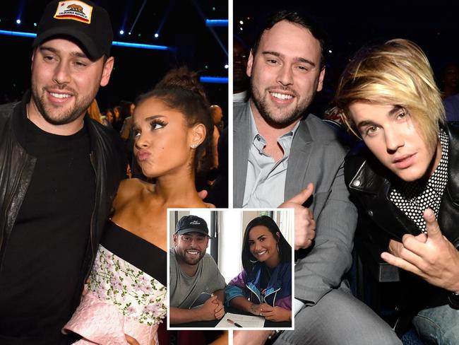 Scooter Braun has reportedly lost Demi Lovato and Ariana Grande from his management roster, with rumours Justin Bieber will be next.