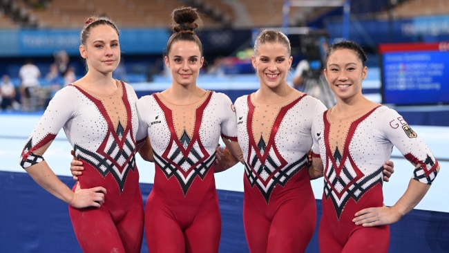 Sarah Voss, Paulina Schäfer, Elisabeth Seitz and Kim Bui (L-R). Picture: Getty Images