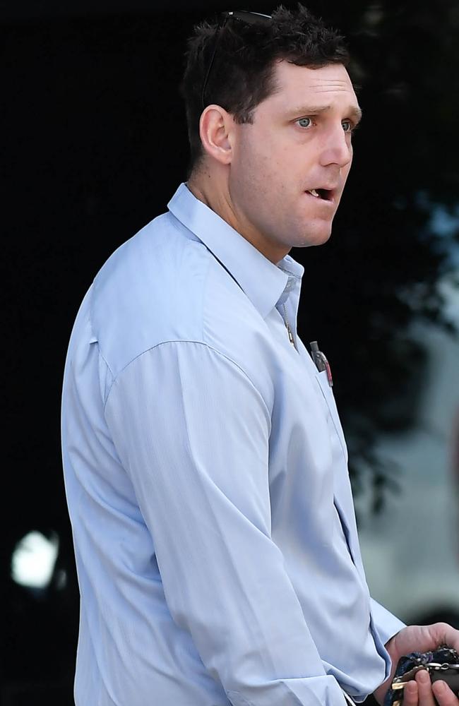 Matthew Alan Warner leaves Maroochydore Court House. Picture: Patrick Woods.