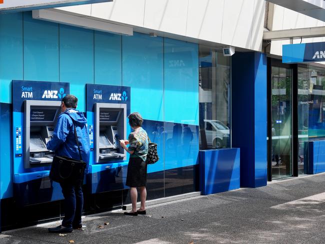 ANZ CEO Shayne Elliott said the bank’s customers had been paying down credit card debt during the pandemic. Picture: AAP