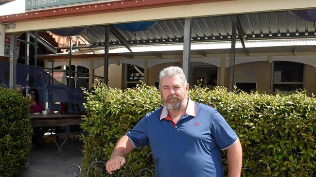 ROAD BLOCK: A Spoonful of Sugar Cafe owner Dan Oakhill was disappointed to be caught out by road blocks which prevented booked patrons from getting to the cafe. Picture: Valerie Horton