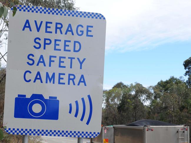 New cameras setup on Picton Road that works out the average speed of a journey in a car from point a to b. Takes a photo if you were speeding and you are mailed a fine.