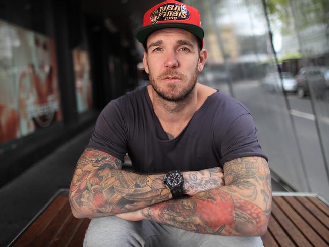 Retired AFL player Dane Swan. Picture: Alex Coppel.