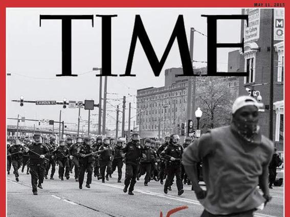 TIME MAGAZINE COVER Baltimore riots