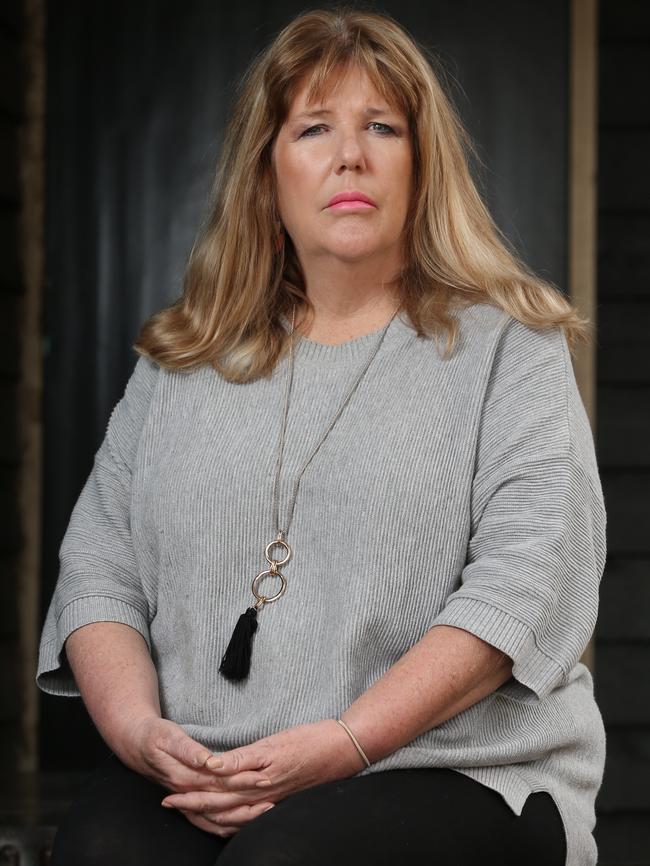 Her son’s death still has a huge impact on Georgina Sawyer’s life. Picture: Richard Dobson