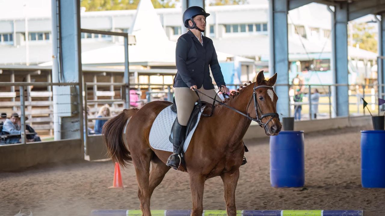 ‘She’s a natural’: Legally blind equestrian heads to championships