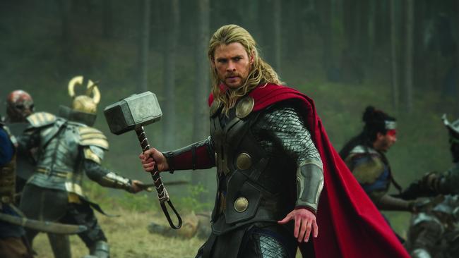 Chris Hemsworth as Thor – Rising Sun Pictures has worked on a number of Thor films. Picture: Supplied