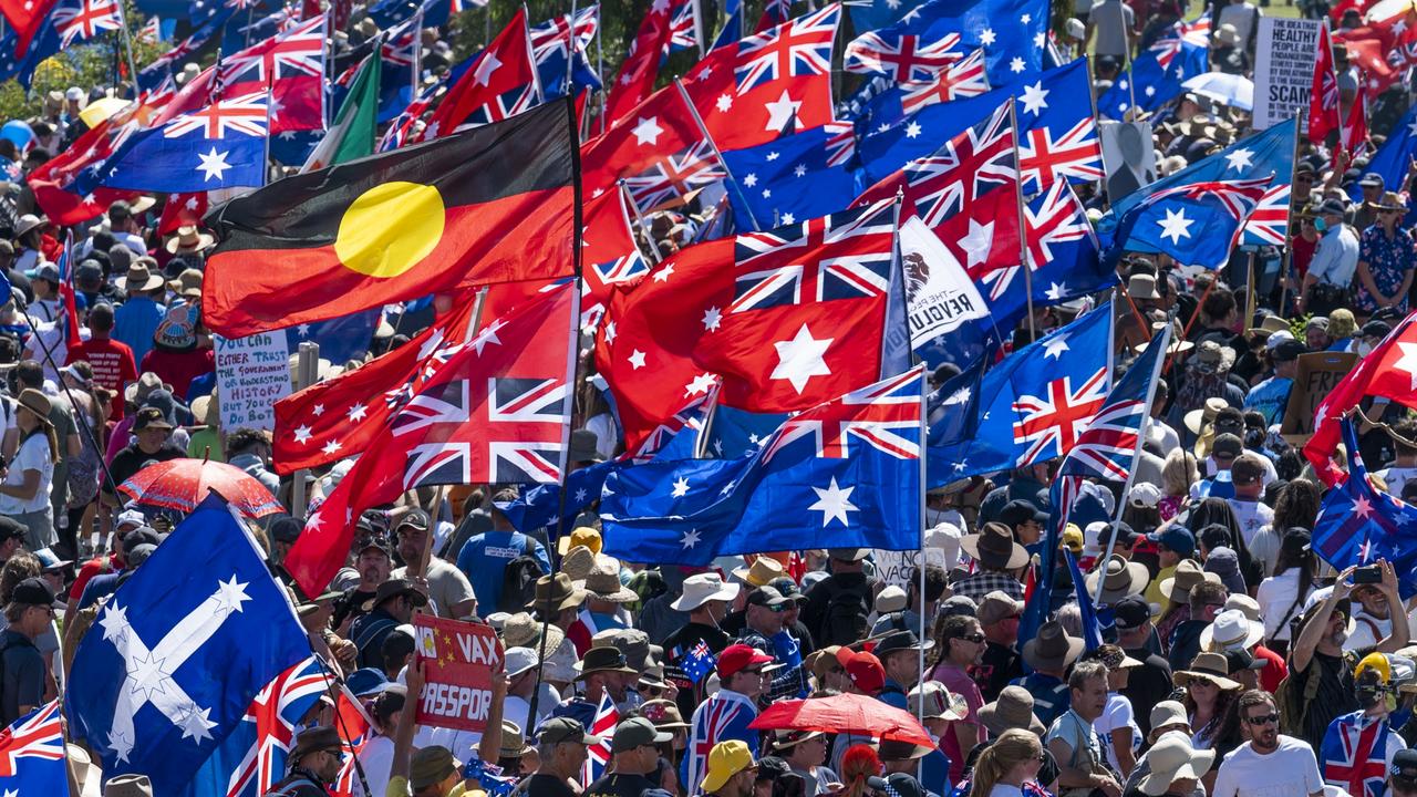 Police Arrest Anti-vaxxers At Convoy To Canberra Protest; Australian ...