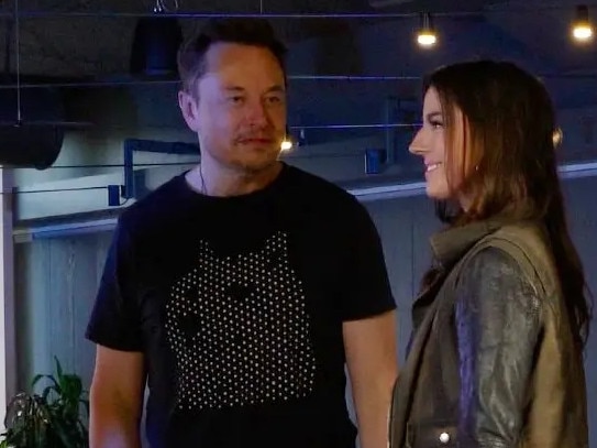 Elon Musk and Ashley St. Clair first met at X headquarters. Picture: X