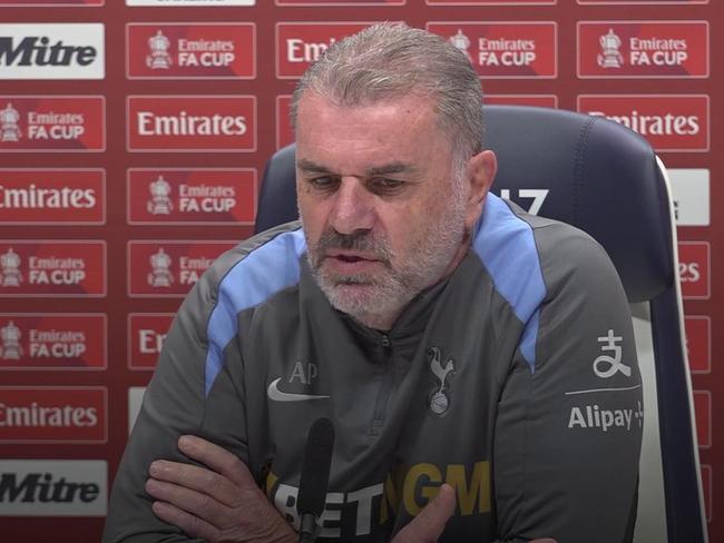 Ange Postecoglou welcomes lack of VAR for Tottenham’s FA Cup trip to Tamworth