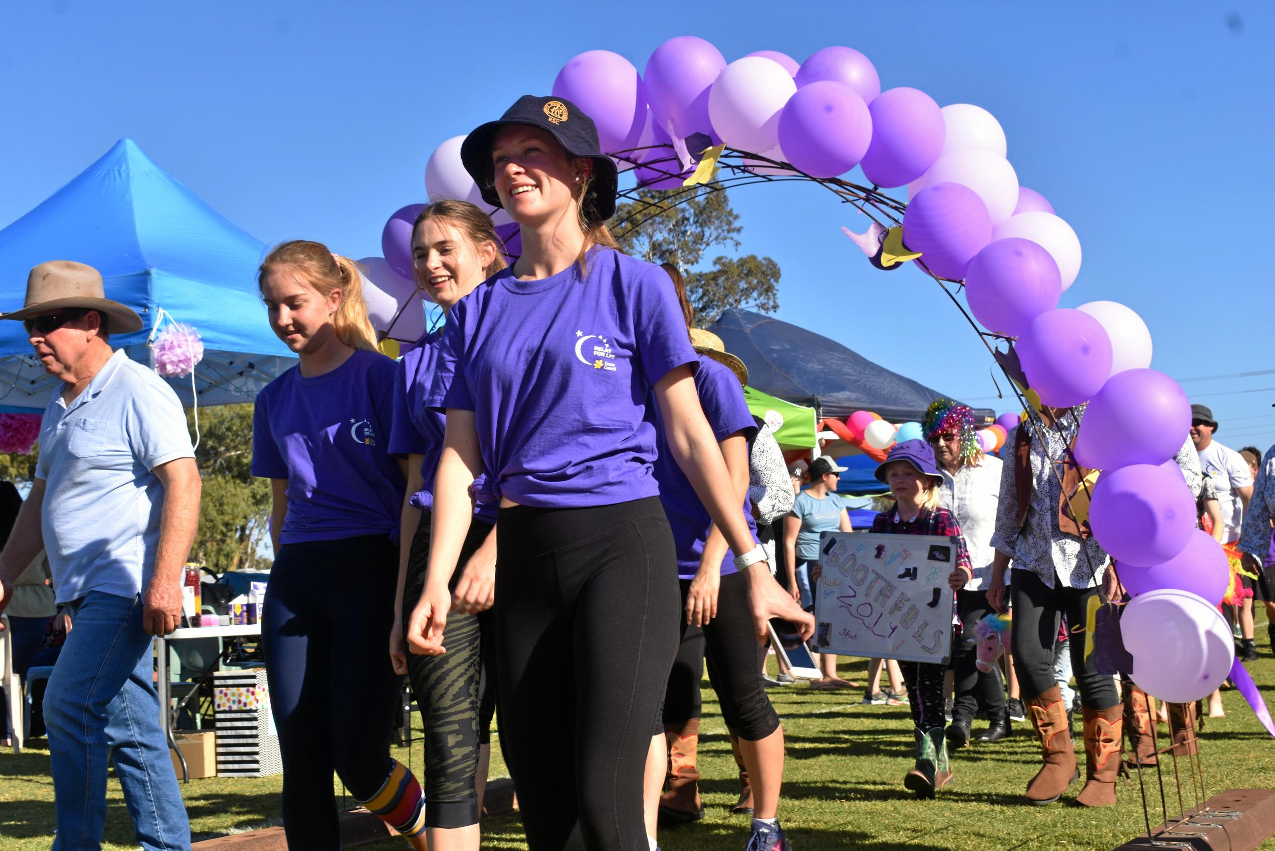 The Relay was open to all, young and old, to participate. Picture: Ellen Ransley