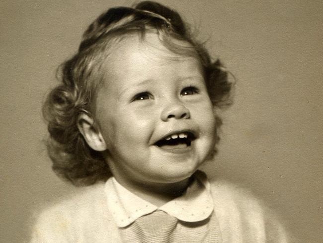 Actor Noni Hazlehurst as a child. Picture: Channel 7