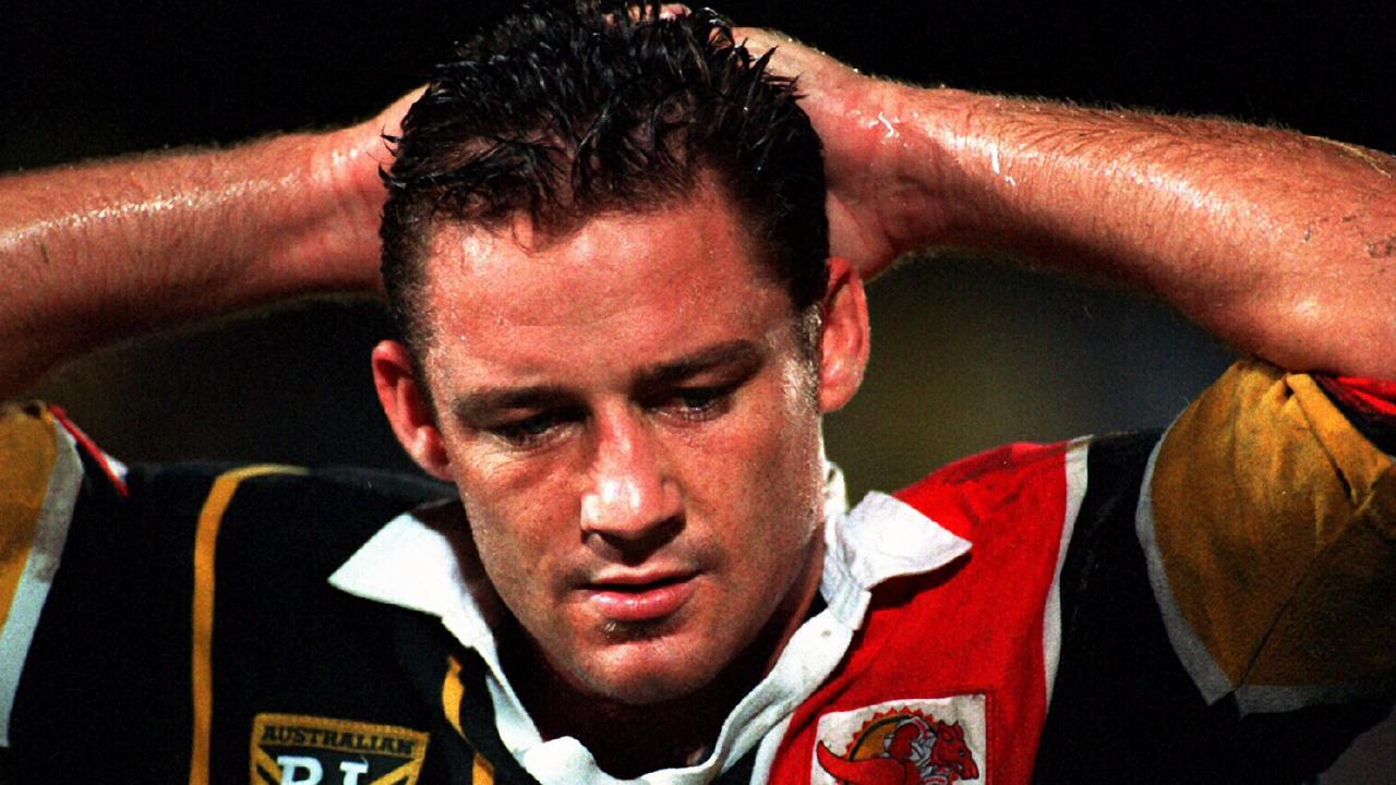 Mark Geyer once went after Paul Kent on the footy field, with serious consequences. Picture: Gregg Porteous