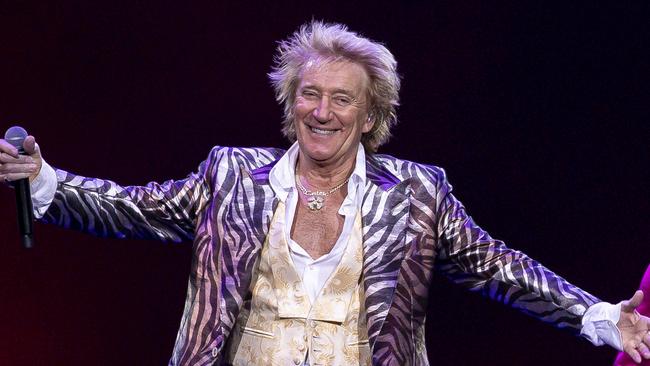 Rod Stewart performs at Rod Laver Arena on March 14, 2023 in Melbourne. (Photo by Sam Tabone/WireImage)