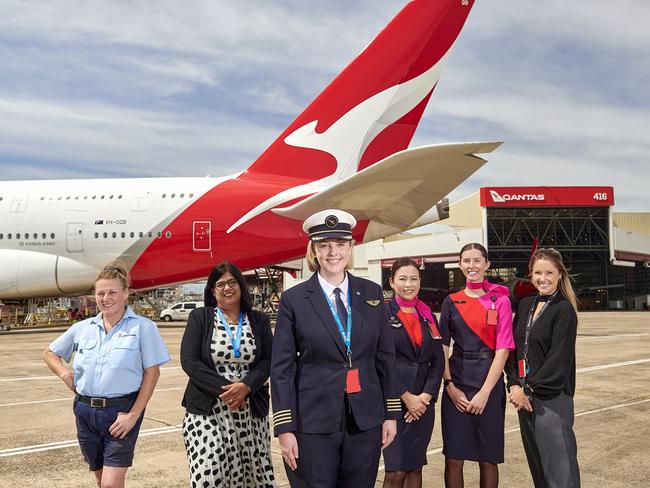 Qantas salutes Women’s Day with all-female crews